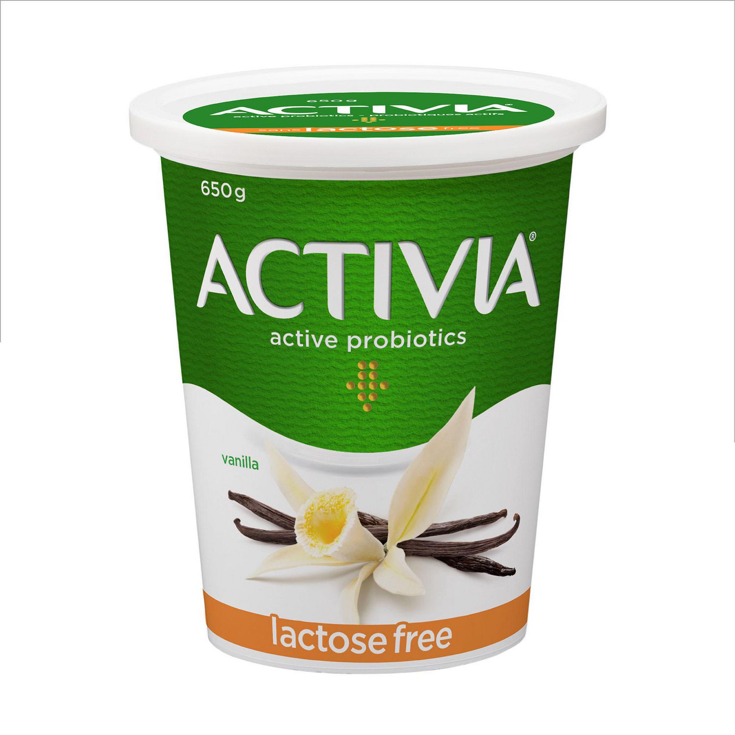 Activia Yogurt With Probiotics Lactose Free Vanilla Flavour 650g Walmart Canada 9185